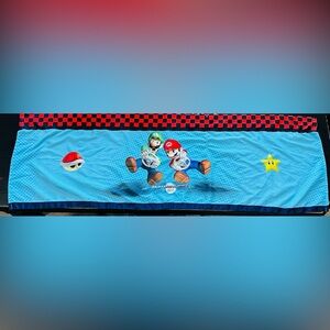 Nintendo Super Mario Kart Wii 50”x17”Valance Only 2010 Mario Luigi Donkey Kong